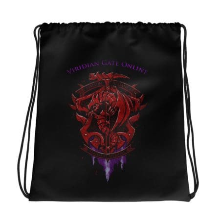 VGO: Crimson Alliance Drawstring Bag